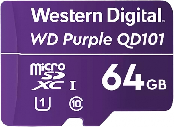 WD Purple SC QD101 microSD (64 GB)
