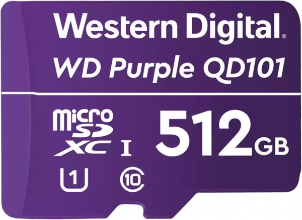 WD Purple SC QD101 microSD (512 GB)