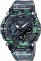 Casio G-Shock GA-2200NN-1ADR Silikon / Siyah / Şeffaf Siyah Kol Saati