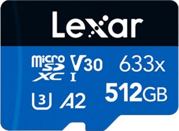 Lexar High-Performance 633x microSD (512 GB)