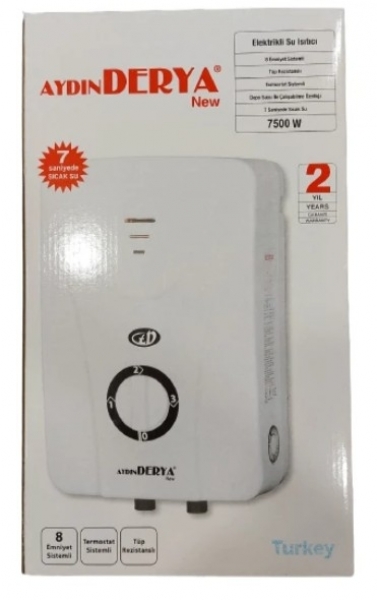 Aydın Derya 7500W Elektrikli Şofben