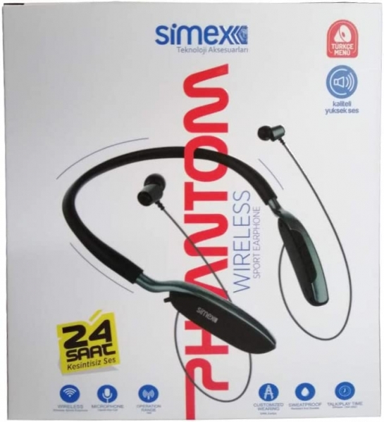 Simex Phantom Kablosuz Kulaklık