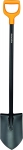 Fiskars 131413 Solid Sivri Uçlu Bahçe Küreği resim