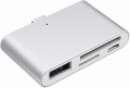 Alfais 4397 USB 3.1 Type-C to SD MicroSD USB-A Micro USB resim