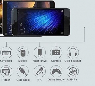 Alfais 4940 Micro USB to USB-A Dönüştürücü