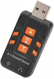 Alfais 4753 USB to 8.1 Kanal 3.5mm Dönüştürücü