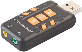 Alfais 4753 USB to 8.1 Kanal 3.5mm Dönüştürücü