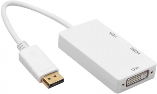 Alfais 5056 DisplayPort to HDMI VGA DVI Dönüştürücü