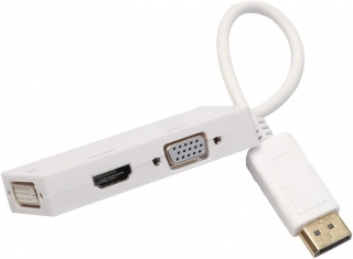 Alfais 5056 DisplayPort to HDMI VGA DVI Dönüştürücü
