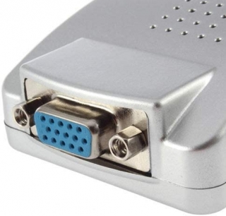 Alfais 4551 RCA AV to VGA Dönüştürücü