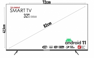 Telenova 32S1101 HD Ready (HD) TV