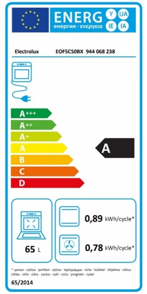 Electrolux EOF5C50BX Ankastre Fırın