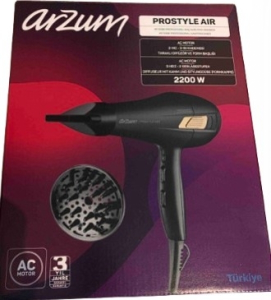 Arzum AR 5096 Prostyle Air Saç Kurutma Makinesi