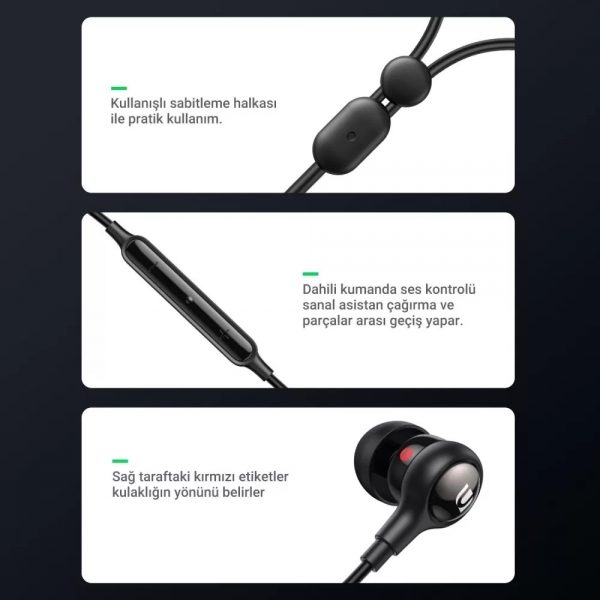 Ugreen 3.5mm Kablolu Kulaklık