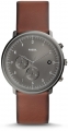 Fossil FS5517 Deri / Füme Kol Saati