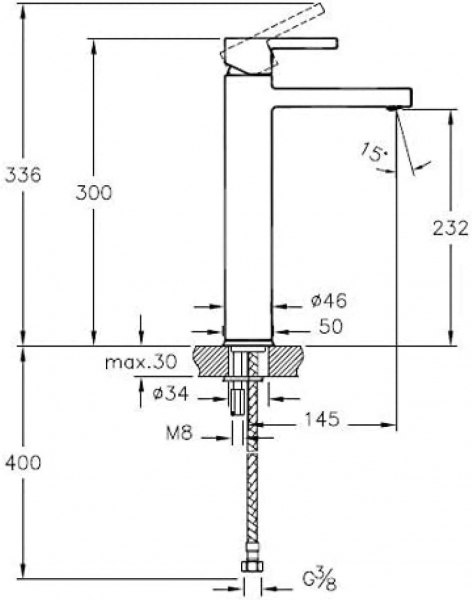 Artema Step Yüksek A41947 Lavabo Bataryası