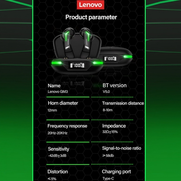 Lenovo Livepods GM6 Tam Kablosuz Kulaklık