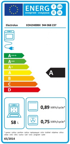 Electrolux EOH2H00BX Ankastre Fırın