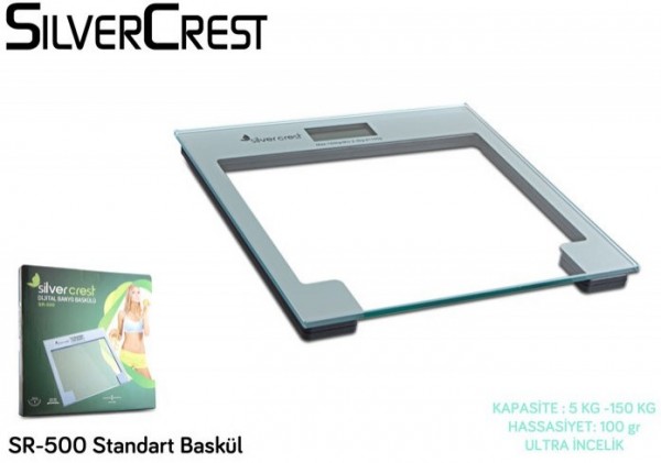 Silver Crest SR 500 Dijital Banyo Tartısı