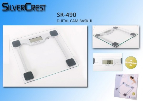 Silver Crest SR-490 Dijital Banyo Tartısı