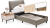 Enza Home Loreto 100x200 Baza+Başlık Seti