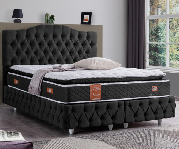 Cesur Viyana 100x200 Baza+Başlık+Yatak Seti
