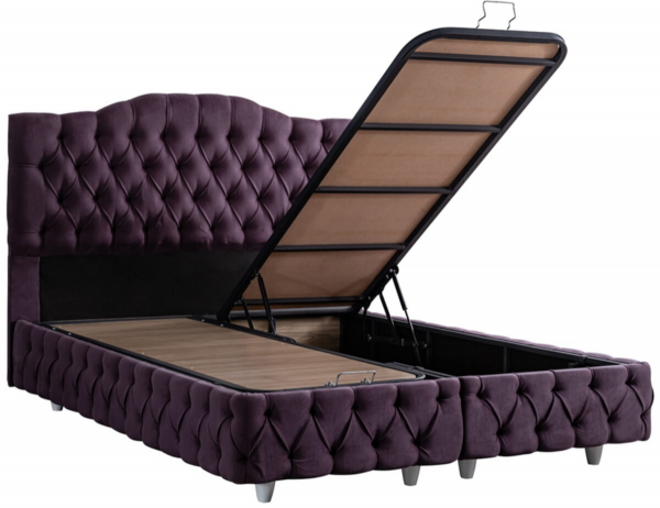 Cesur Viyana 100x200 Baza+Başlık+Yatak Seti