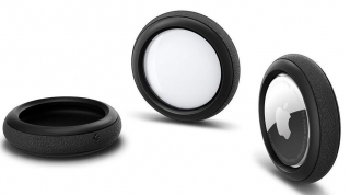 Spigen Apple AirTag Kılıf Silicone Fit Siyah