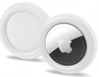 Spigen Apple AirTag Kılıf Silicone Fit Beyaz