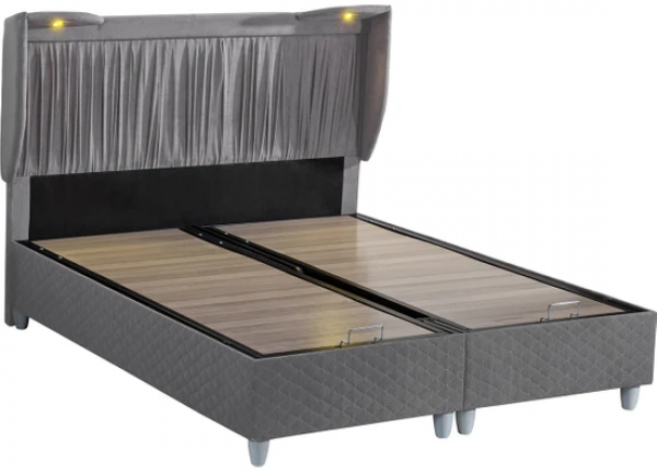 Cesur Monaco 140x190 Baza+Başlık+Yatak Seti