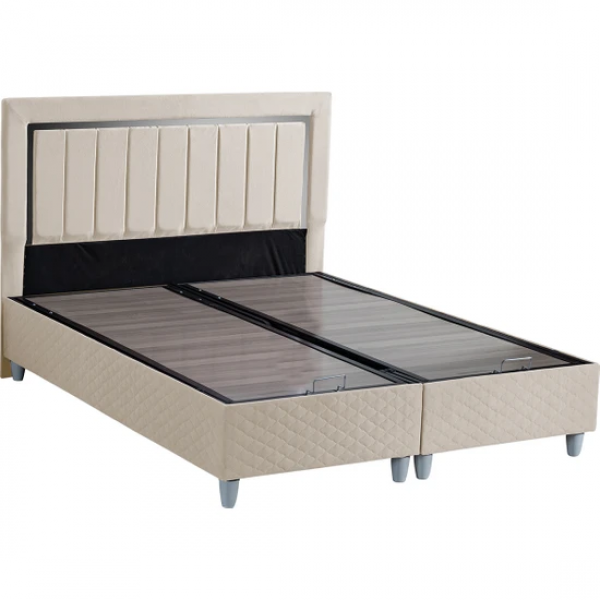 Cesur Tallin 120x200 Baza+Başlık+Yatak Seti