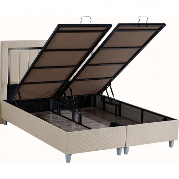 Cesur Tallin 120x200 Baza+Başlık+Yatak Seti