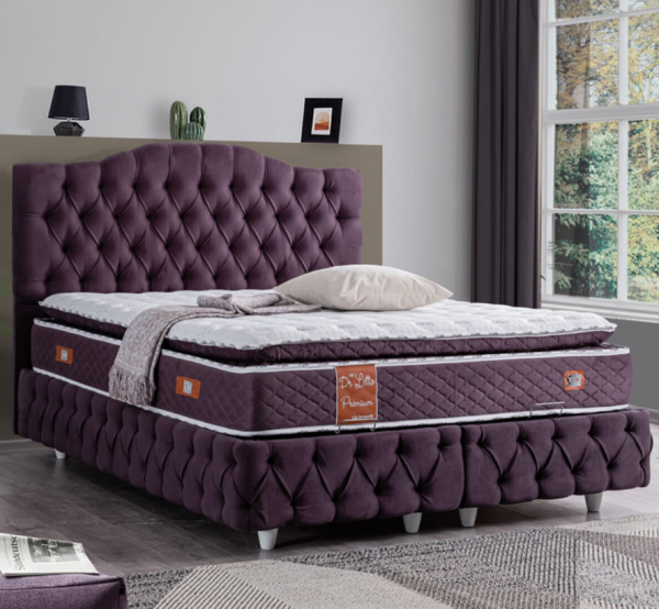 Cesur Viyana 120x200 Baza+Başlık+Yatak Seti