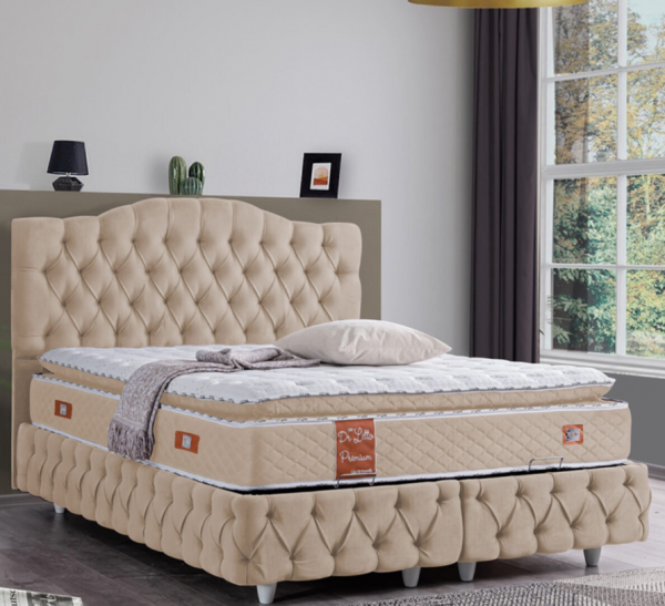 Cesur Viyana 120x200 Baza+Başlık+Yatak Seti