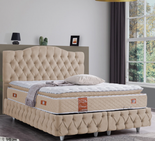 Cesur Viyana 120x200 Baza+Başlık+Yatak Seti