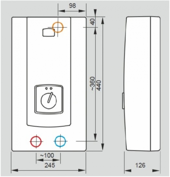 Kospel PPH21 Elektrikli Şofben