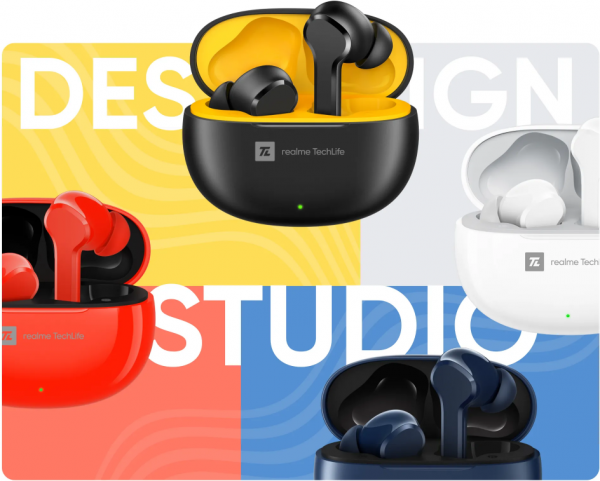realme TechLife Buds T100 Tam Kablosuz Kulaklık