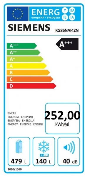 Siemens KG86NAI42N Buzdolabı