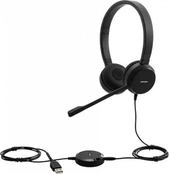 Lenovo Pro Wired Stereo VOIP Kablolu Kulaklık