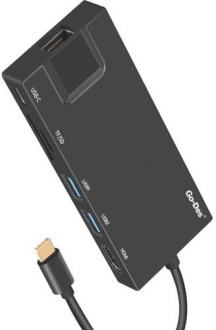Go Des Type-C to HDMI USB 3.0 TF/SD Ethernet Dönüştürücü
