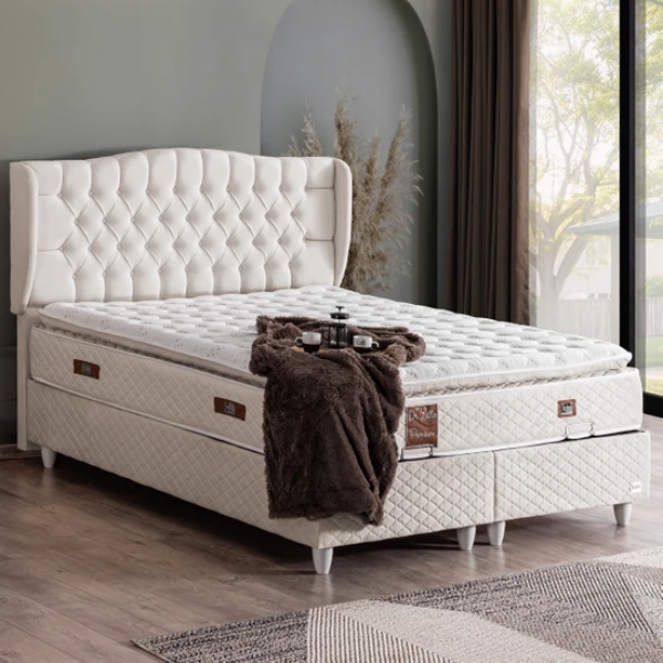 Cesur Diana 150x200 Baza+Başlık+Yatak Seti