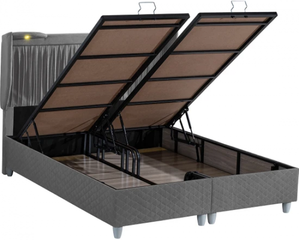 Cesur Monaco 160x200 Baza+Başlık+Yatak Seti