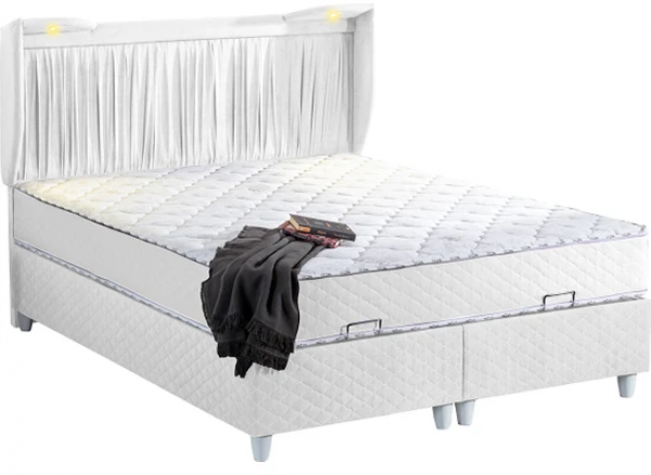 Cesur Monaco 160x200 Baza+Başlık+Yatak Seti