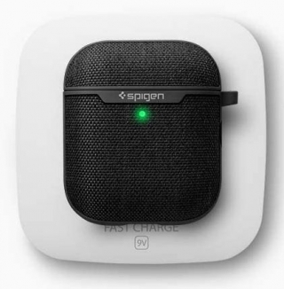 Spigen Apple AirPods 2/1. Nesil Uyumlu Kılıf Siyah