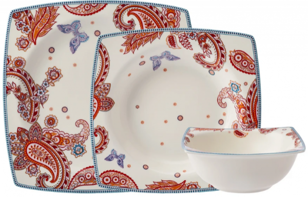 Karaca Paisley 18 Parça Yemek Takımı