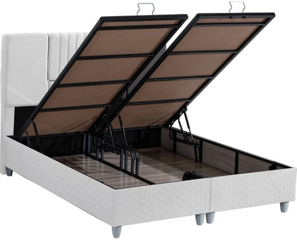 Cesur Üsküp 180x200 Baza+Başlık+Yatak Seti