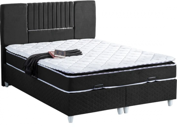 Cesur Üsküp 150x200 Baza+Başlık+Yatak Seti