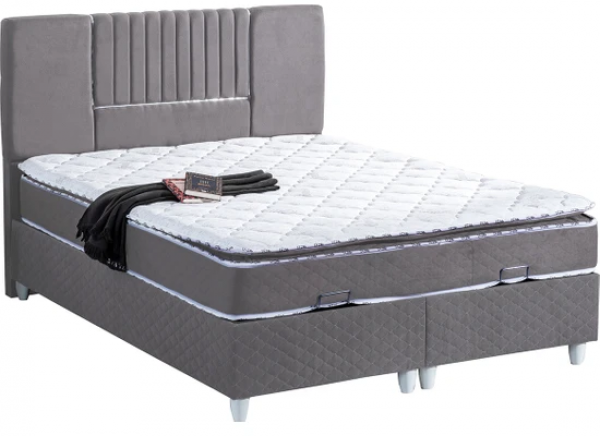 Cesur Üsküp 150x200 Baza+Başlık+Yatak Seti