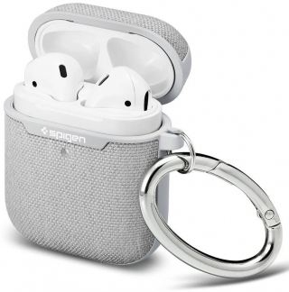 Spigen Apple AirPods 2/1. Nesil Uyumlu Kılıf Gri