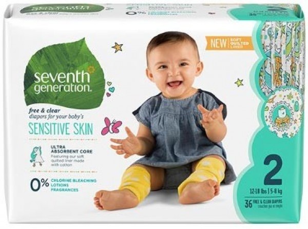 Seventh Generation 2 Beden Bebek Bezi